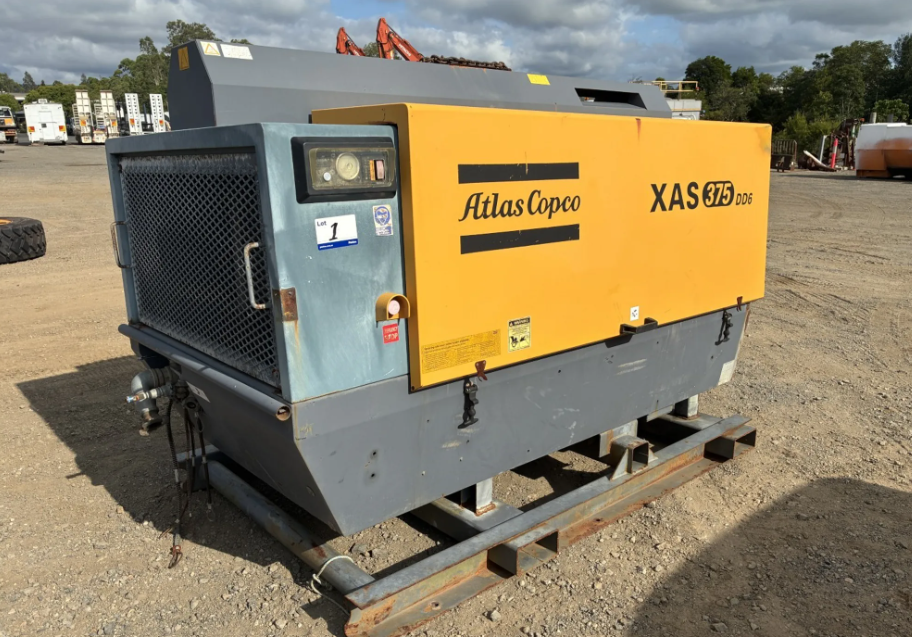 Mobile Air Compressor, Atlas Copco