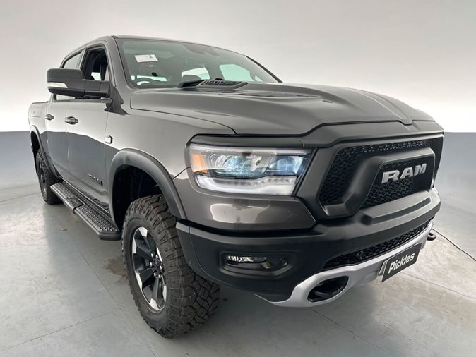 View a grey 2023 RAM 1500 Rebel GT available via auction.