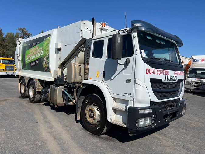 View Dual Control Side Load Compactor available via auction.