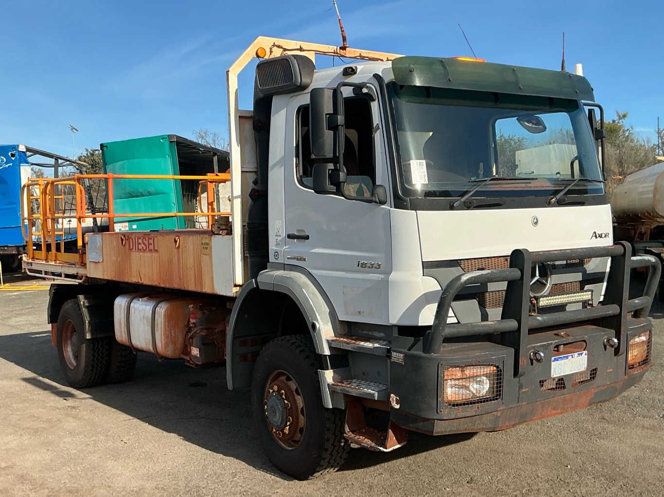 2012 Mercedes Benz Axor 1833