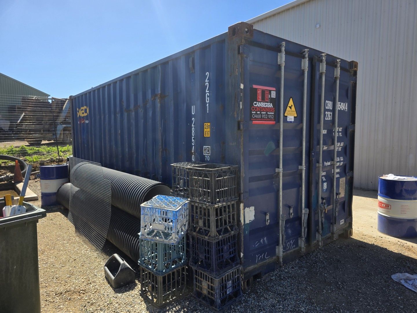 Shipping Container, CIMC, 20 Foot, 62441563 - Pickles AU