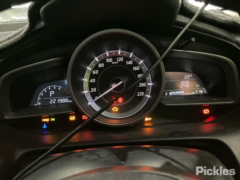 2016 Mazda 2 Used VIN MM0DJ2HAA0W231173 – rear exterior