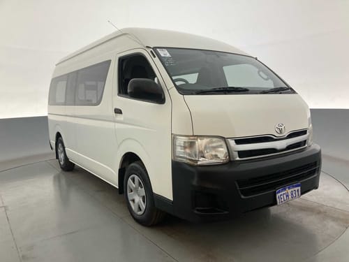 2012 Toyota Hiace - TRH223R MY11 Commuter Bus High Roof Super LWB 14st 5dr Auto 4sp 2.7i