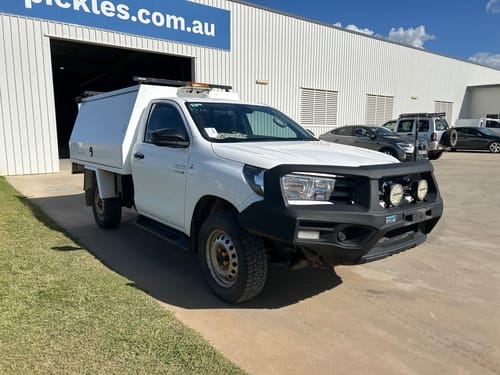 2022 Toyota Hilux - GUN126R SR Cab Chassis Single Cab 2dr Spts Auto 6sp 4x4 1225kg 2.8DT