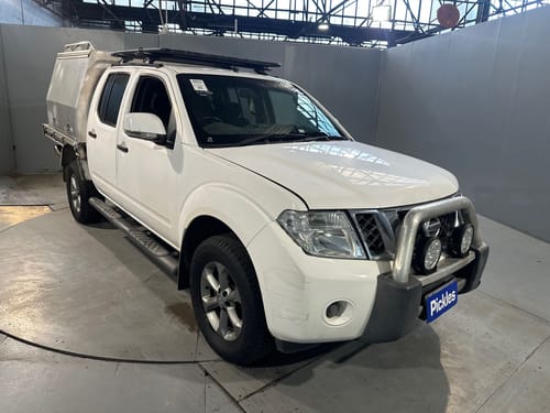 2014 Nissan Navara - D40 S7 ST Utility Dual Cab 4dr Man 6sp 4x4 808kg 2.5DT (May)