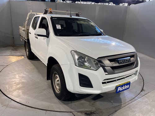 2020 Isuzu D-MAX - MY19 SX High Ride Utility Crew Cab 4dr Spts Auto 6sp 4x2 1029kg 3.0DT