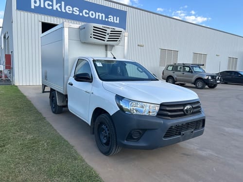 2021 Toyota Hilux - TGN121R Workmate Cab Chassis Single Cab 2dr Spts Auto 6sp 4x2 1210kg 2.7i