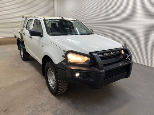 2023 Isuzu D-MAX - RG MY23 SX Cab Chassis Crew Cab 4dr Spts Auto 6sp 4x4 1190kg 3.0DT