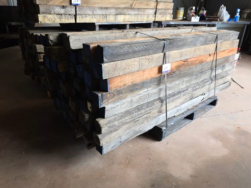Pallet Lot of Timber Bearers