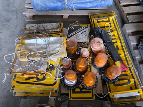 Pallet Lot of Safety Signage