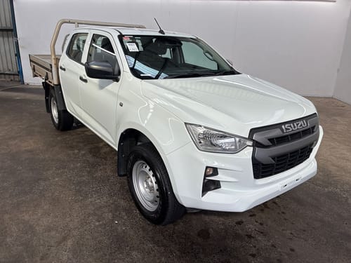 2022 Isuzu D-MAX - RG MY22.75 SX Cab Chassis Crew Cab 4dr Spts Auto 6sp 4x4 1190kg 3.0DT