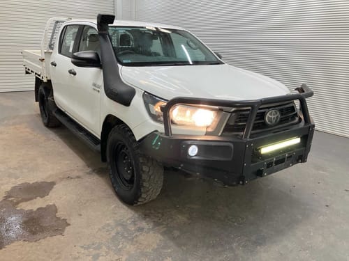2022 Toyota Hilux - GUN126R SR Cab Chassis Double Cab 4dr Spts Auto 6sp 4x4 1065kg 2.8DT