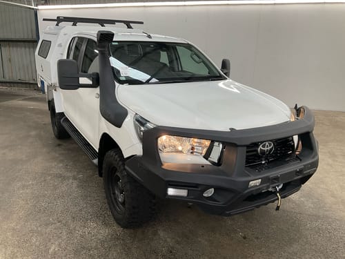 2019 Toyota Hilux - GUN126R SR Cab Chassis Double Cab 4dr Spts Auto 6sp 4x4 1045kg 2.8DT