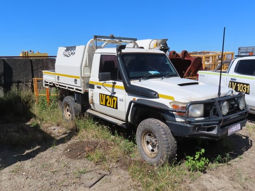 2012 Toyota Landcruiser - VDJ79R MY10 Workmate Cab Chassis Single Cab
