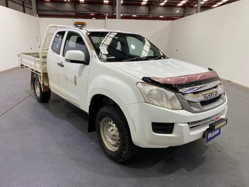 2014 Isuzu D-MAX - MY14 SX Cab Chassis Space Cab 4dr Man 5sp 4x4 1154kg 3.0DT