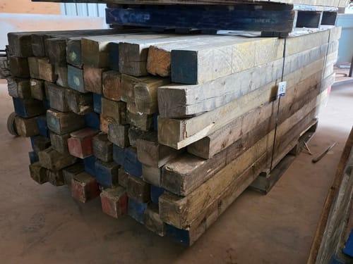 Pallet Lot of Timber Bearers