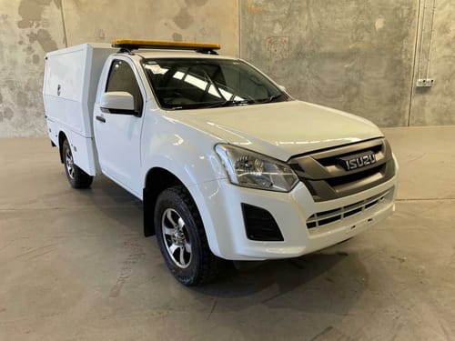 2020 Isuzu D-MAX - MY19 SX High Ride Cab Chassis Single Cab 2dr Spts Auto 6sp 4x2 1294kg 3.0DT