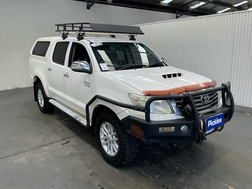 2013 Toyota Hilux - KUN26R MY12 SR5 Utility Double Cab 4dr Man 5sp 4x4 860kg 3.0DT