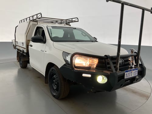 2021 Toyota Hilux - TGN121R Workmate Cab Chassis Single Cab 2dr Man 5sp 4x2 1225kg 2.7i