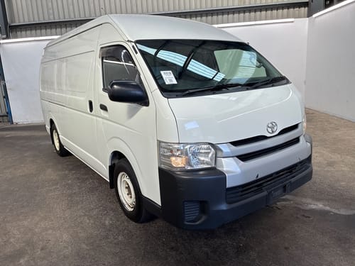2016 Toyota Hiace - KDH221R Van High Roof Super LWB 5dr Auto 4sp 1185kg 3.0DT