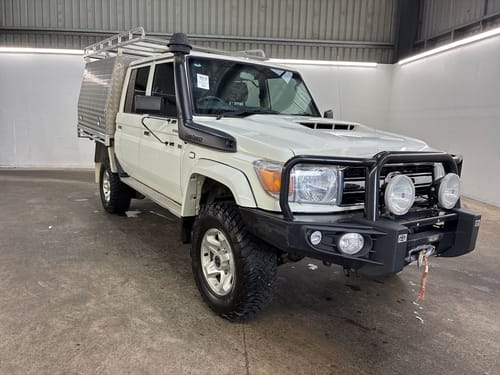 2022 Toyota Landcruiser - VDJ79R GXL Cab Chassis Double Cab 4dr Man 5sp 4x4 4.5DT
