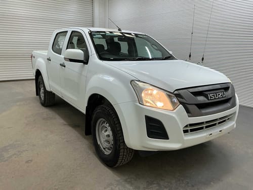 2019 Isuzu D-MAX - MY19 SX Utility Crew Cab 4dr Spts Auto 6sp 4x4 1034kg 3.0DT